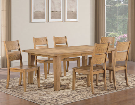 Sommerset 5-Piece 64-96″ Ladder Back Dining Set from Steve Silver - Luna Furniture