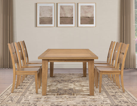 Sommerset 5-Piece 64-96″ Ladder Back Dining Set from Steve Silver - Luna Furniture