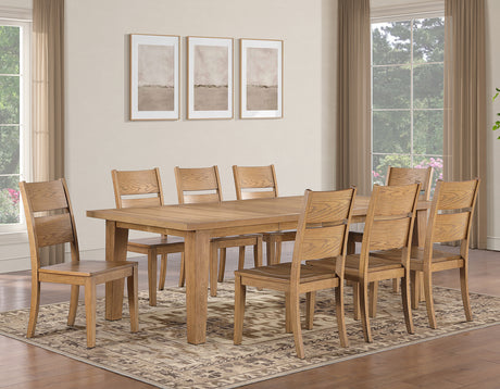 Sommerset 5-Piece 64-96″ Ladder Back Dining Set from Steve Silver - Luna Furniture