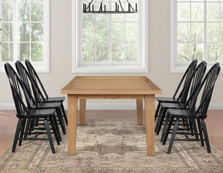 Sommerset 5-Piece 64-96″ Windsor Dining Set from Steve Silver - Luna Furniture