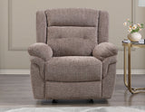 Sydney Brown Manual Recliner from Steve Silver - Luna Furniture