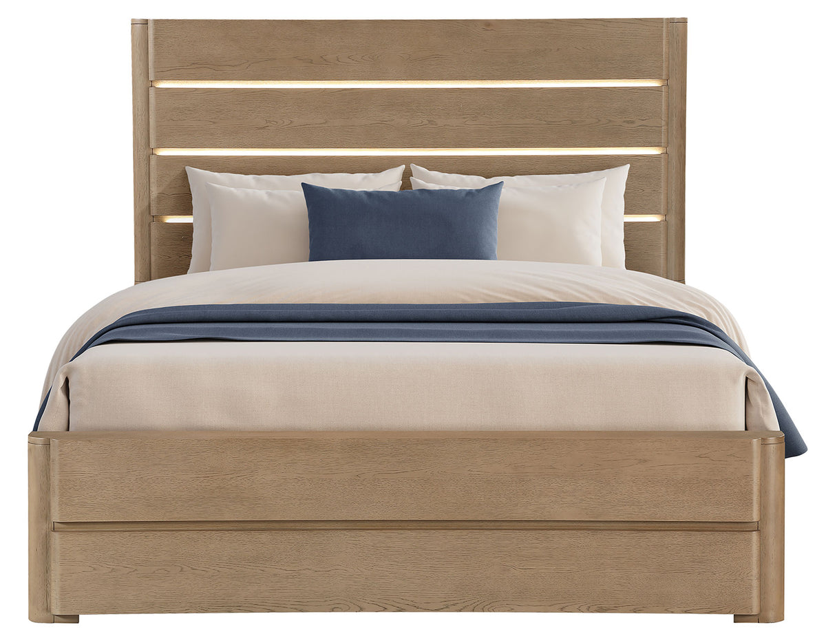Theo Brown Led Bedroom Set from Steve Silver - Luna Furniture