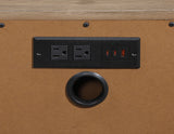 Theo Brown/Weathered Oak Bedroom Set from Steve Silver - Luna Furniture