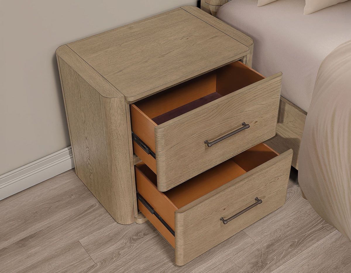 Theo Brown Led Bedroom Set from Steve Silver - Luna Furniture