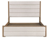 Theo Brown King Upholstered Bed from Steve Silver - Luna Furniture