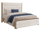 Theo Brown King Upholstered Bed from Steve Silver - Luna Furniture