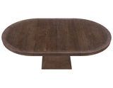 Vaughn 60-96″ Table with 2-18″ Leaves, Coffee Finish from Steve Silver - Luna Furniture