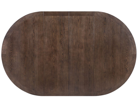 Vaughn 60-96″ Table with 2-18″ Leaves, Coffee Finish from Steve Silver - Luna Furniture