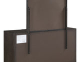 Verona Espresso Beveled Mirror