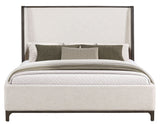 Verona Cream Upholstered King Bed