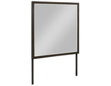 Verona Espresso Beveled Mirror