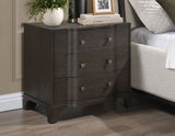 Verona Espresso Nightstand with Integrated USB Power Center