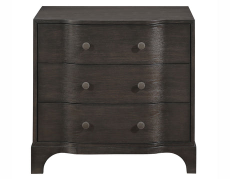 Verona Smoky Espresso/Cream Upholstered Modern Bedroom Set from Steve Silver - Luna Furniture