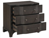 Verona Espresso Nightstand with Integrated USB Power Center