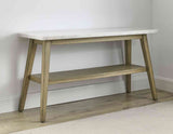Vida Marble Top Sofa Table from Steve Silver - Luna Furniture