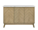 Vida Brown Marble Top Server from Steve Silver - Luna Furniture
