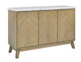 Vida Brown Marble Top Server from Steve Silver - Luna Furniture