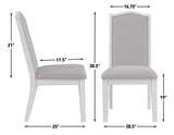 Warren 6-Piece 72-90″ Rectangular Dining Set from Steve Silver - Luna Furniture