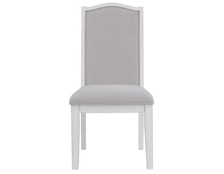 Warren White/Gray Transitional Dining Room Set from Steve Silver - Luna Furniture