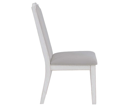 Warren White/Gray Transitional Dining Room Set from Steve Silver - Luna Furniture