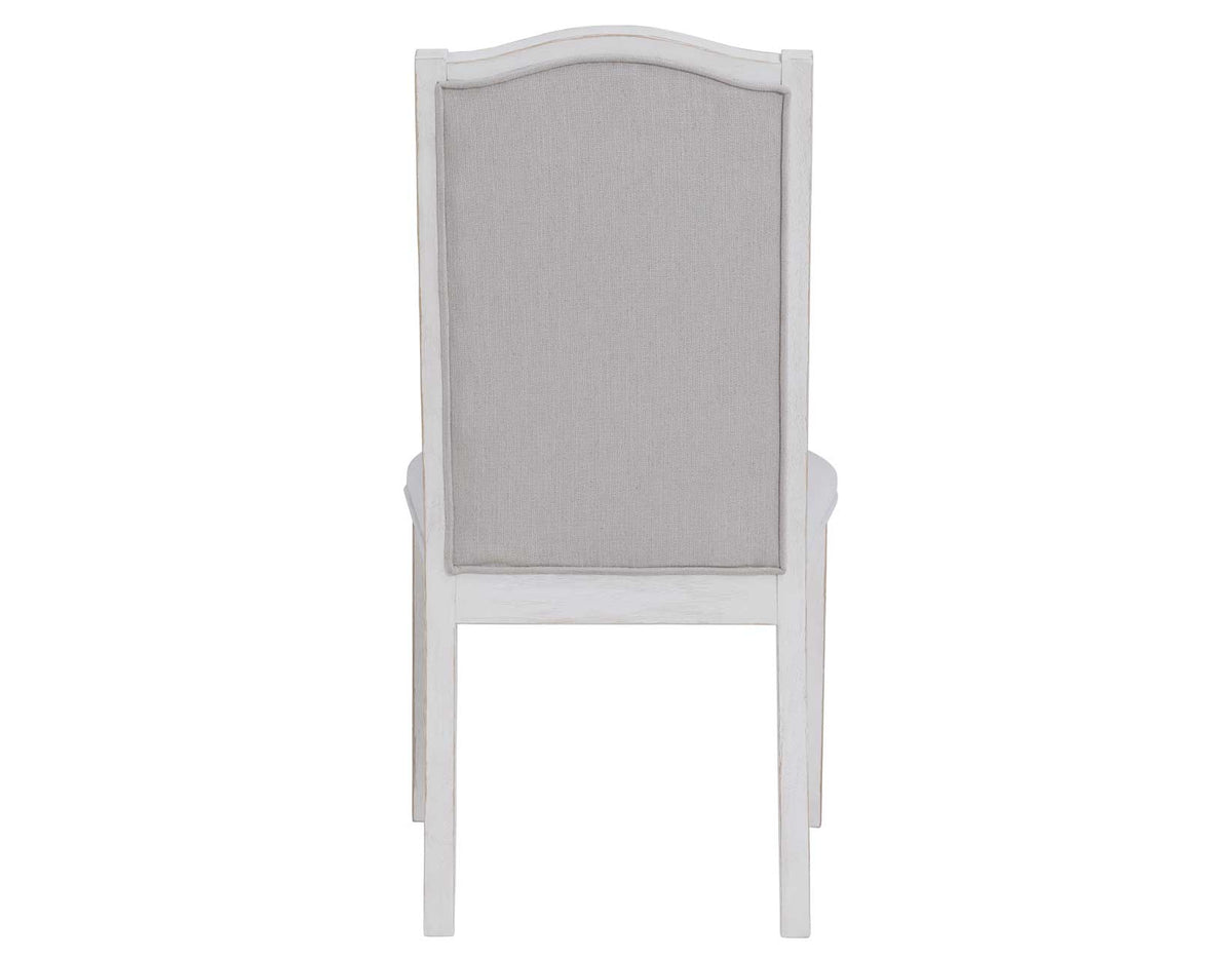 Warren White/Gray 6-Piece 72-90″ Rectangular Dining Set