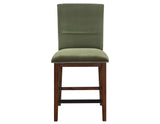 Zen 24″ Counter Chair, Green Velvet, Set of 2 from Steve Silver - Luna Furniture