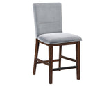 Zen 24″ Counter Chair, Gray Velvet, Set of 2 from Steve Silver - Luna Furniture