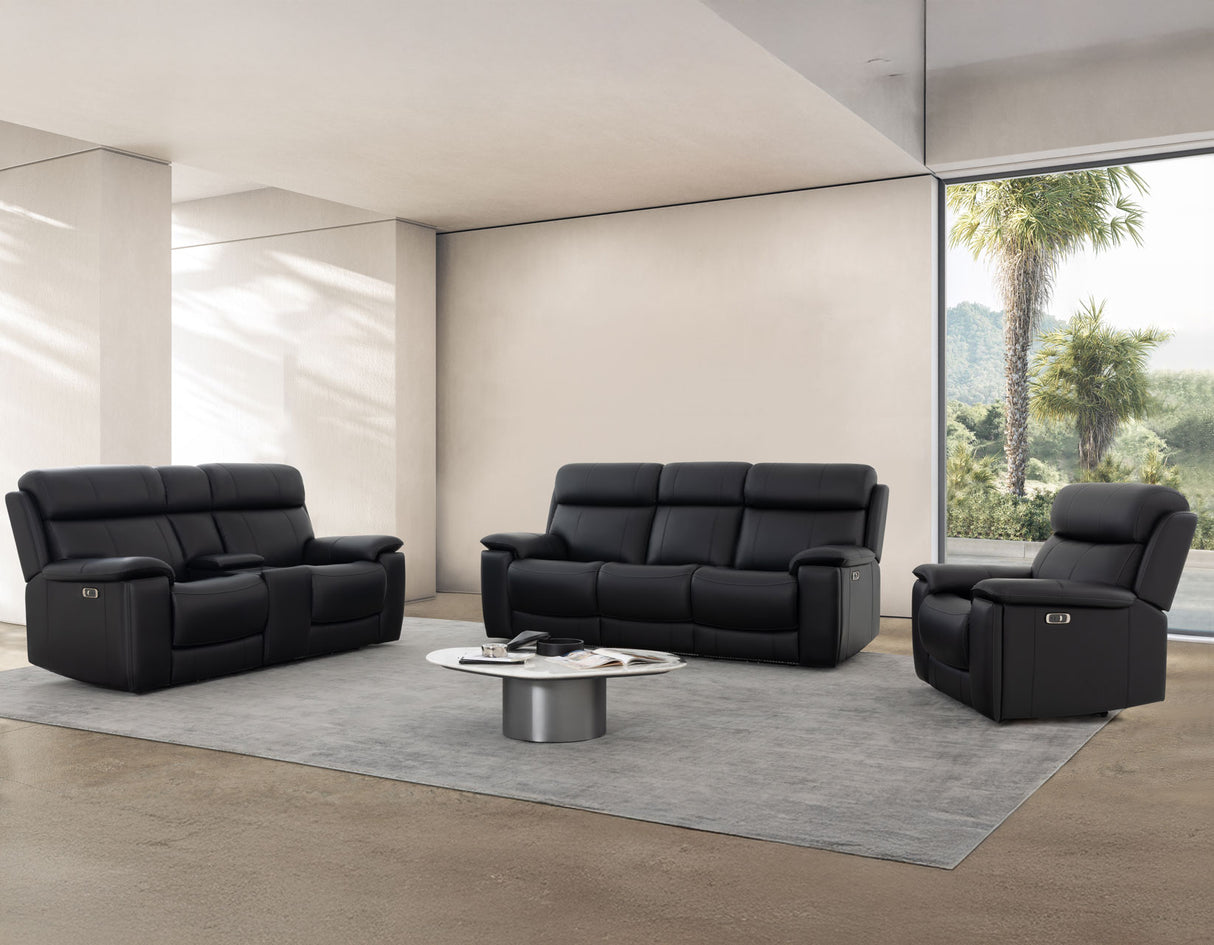 Zenith Power Home Theater Sofa with Built-In Speakers, Lighting and Vibration. from Steve Silver - Luna Furniture