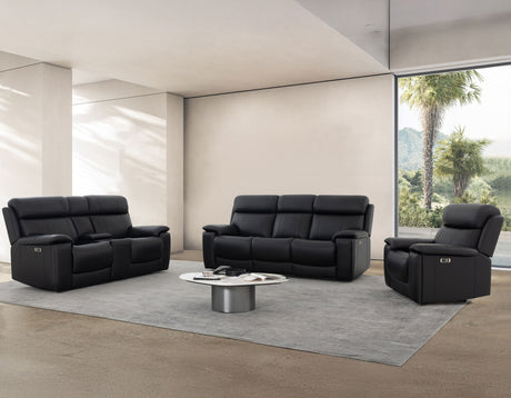 Zenith Power Home Theater Sofa with Built-In Speakers, Lighting and Vibration. from Steve Silver - Luna Furniture