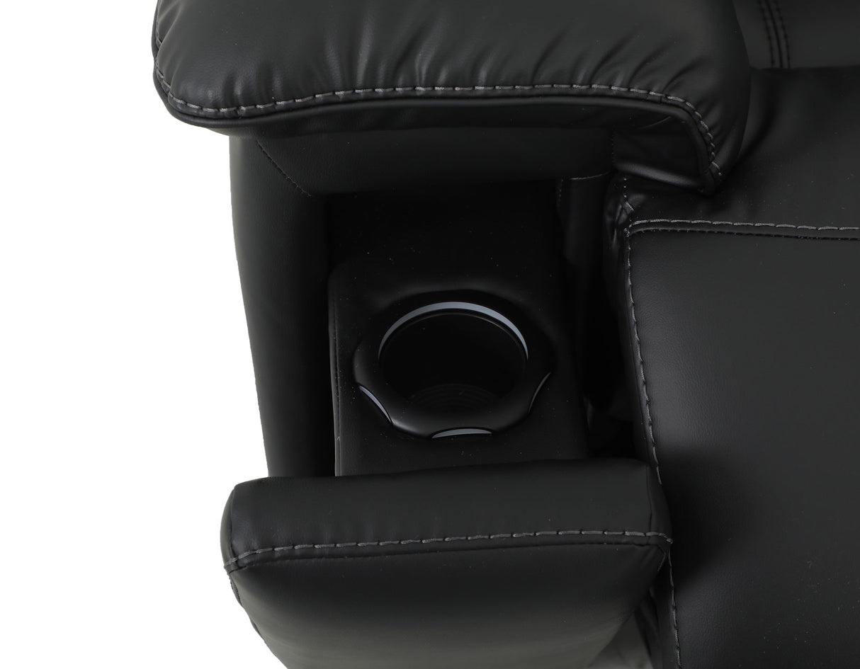 Zenith 3-Piece Power Home Theater Reclining Set with Built-in Speakers, Lighting and Vibration from Steve Silver - Luna Furniture