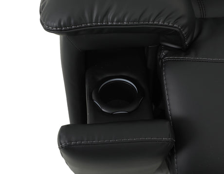 Zenith 3-Piece Power Home Theater Reclining Set with Built-in Speakers, Lighting and Vibration from Steve Silver - Luna Furniture