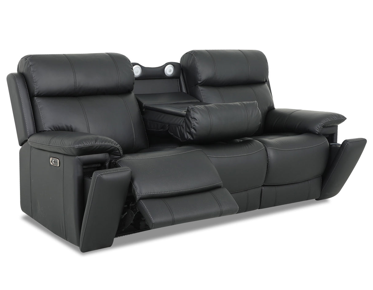 Zenith Power Home Theater Sofa with Built-In Speakers, Lighting and Vibration. from Steve Silver - Luna Furniture