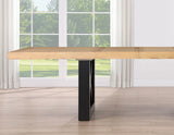 Magnolia Oak/Black 5-Piece 72-108-inch Dining Set from Steve Silver - Luna Furniture