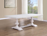 Warren 6-Piece 72-90″ Rectangular Dining Set from Steve Silver - Luna Furniture