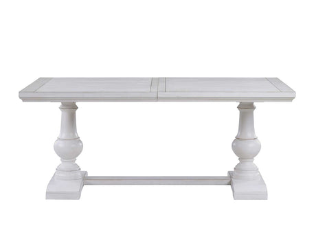 Warren White/Gray Transitional Dining Room Set from Steve Silver - Luna Furniture