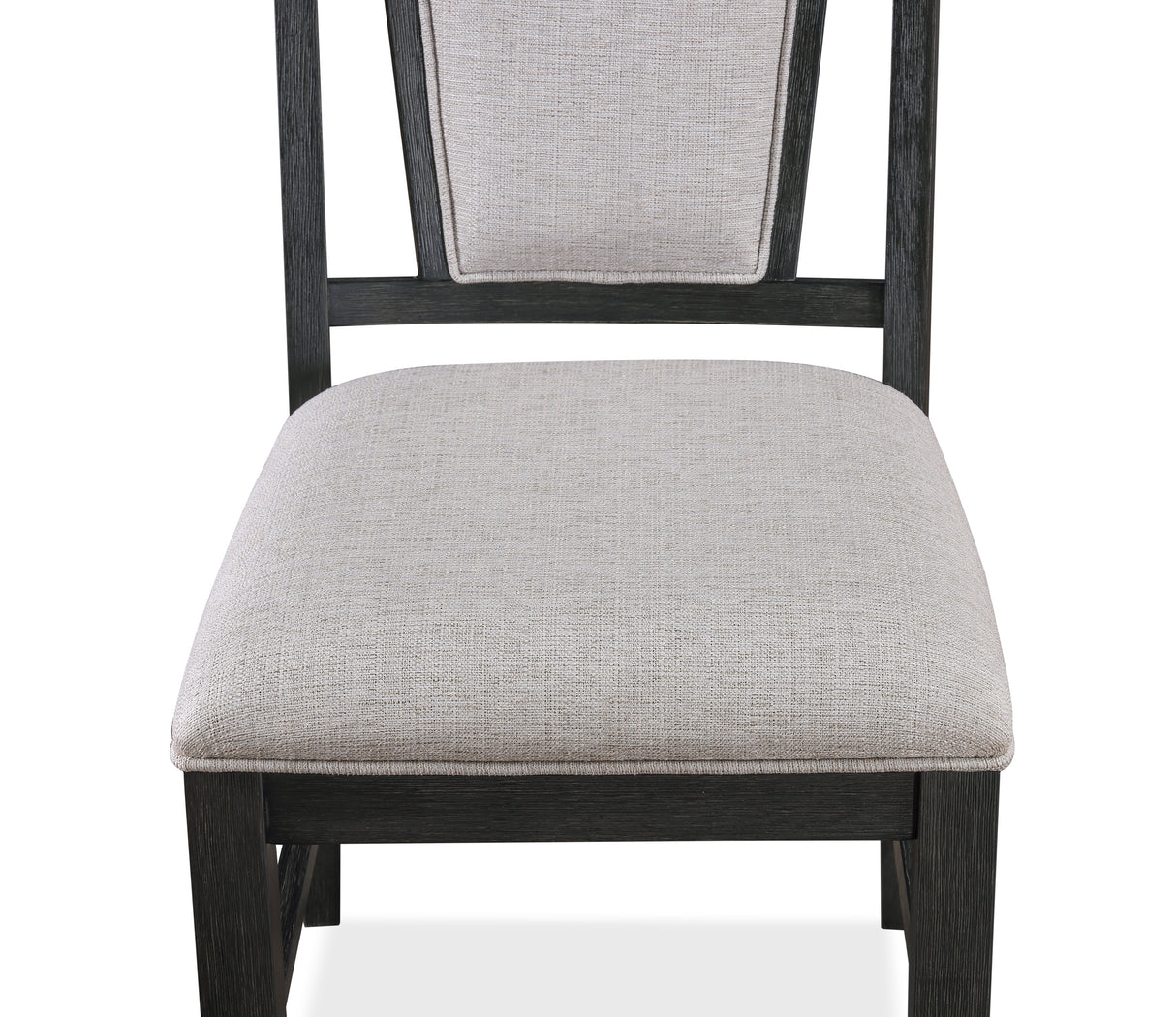 Stevens Charcoal Black/Light Gray Dining Chair, Set of 2 from Crown Mark - Luna Furniture