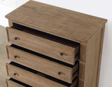 Riverdale Driftwood 4-Piece Queen Storage Platform Bedroom Set from Steve Silver - Luna Furniture