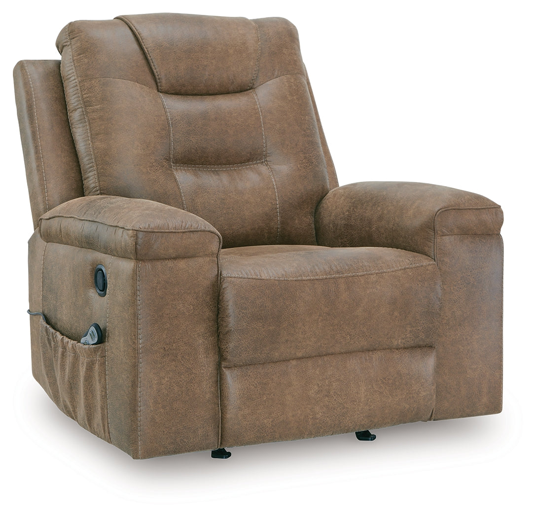 Stockworth Earth Recliner from Ashley Furniture - Luna Furniture