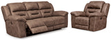 Stoneland Power Reclining Sofa and Power Recliner from Ashley - Luna Furniture