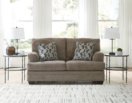 Stonemeade Nutmeg Sofa Chaise and Loveseat from Ashley - Luna Furniture