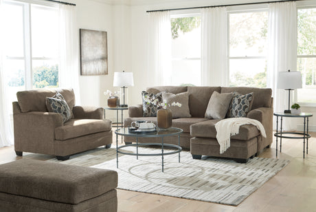 Stonemeade Nutmeg Sofa Chaise and Oversized Chair from Ashley - Luna Furniture