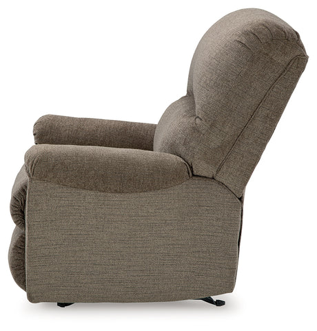 Stonemeade Nutmeg Sofa Chaise and Recliner from Ashley - Luna Furniture