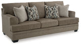 Stonemeade Nutmeg Sofa, Loveseat and Ottoman from Ashley - Luna Furniture