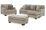 Stonemeade Sofa Chaise, Oversized Chair, and Ottoman from Ashley - Luna Furniture