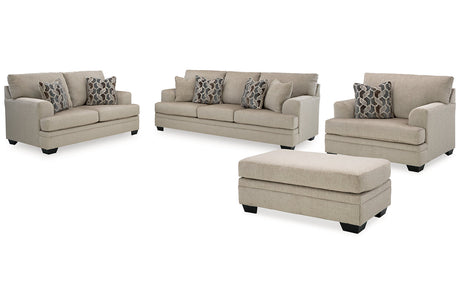 Stonemeade Sofa, Loveseat, Oversized Chair and Ottoman from Ashley - Luna Furniture