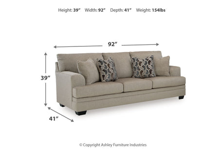 Stonemeade Sofa, Loveseat, Oversized Chair and Ottoman from Ashley - Luna Furniture