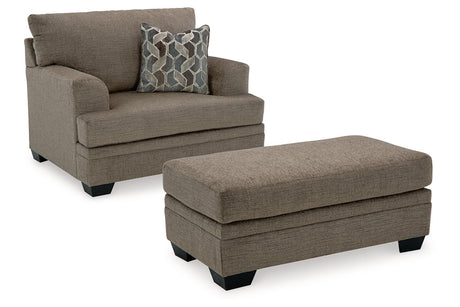 Stonemeade Sofa, Loveseat, Oversized Chair and Ottoman from Ashley - Luna Furniture
