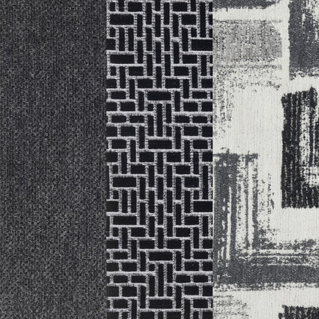 Storey Dark Gray Upholstered Sleeper Sectional Chaise Sofa from Coaster - Luna Furniture