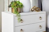 Strand Shagreen 2-drawer Nightstand from Essentials For Living - Luna Furniture