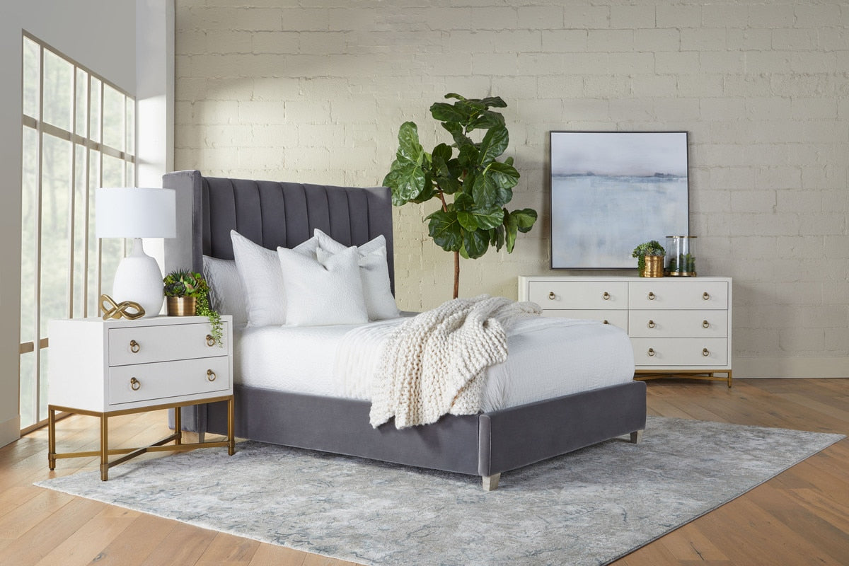 Strand Shagreen 2-drawer Nightstand from Essentials For Living - Luna Furniture